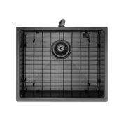Aspen PVD 500mm Single Kitchen Sink Matte Black gallery detail image