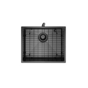 Aspen PVD 500mm Single Kitchen Sink Matte Black gallery detail image