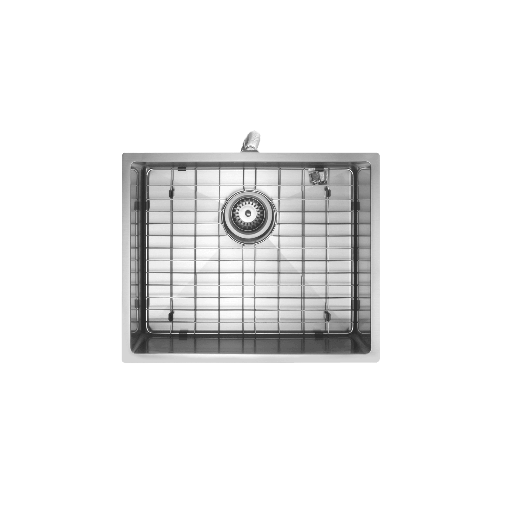 Aspen PVD 500mm Single Kitchen Sink Brushed Stainless gallery detail image