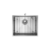 Aspen PVD 500mm Single Kitchen Sink Brushed Stainless gallery detail image