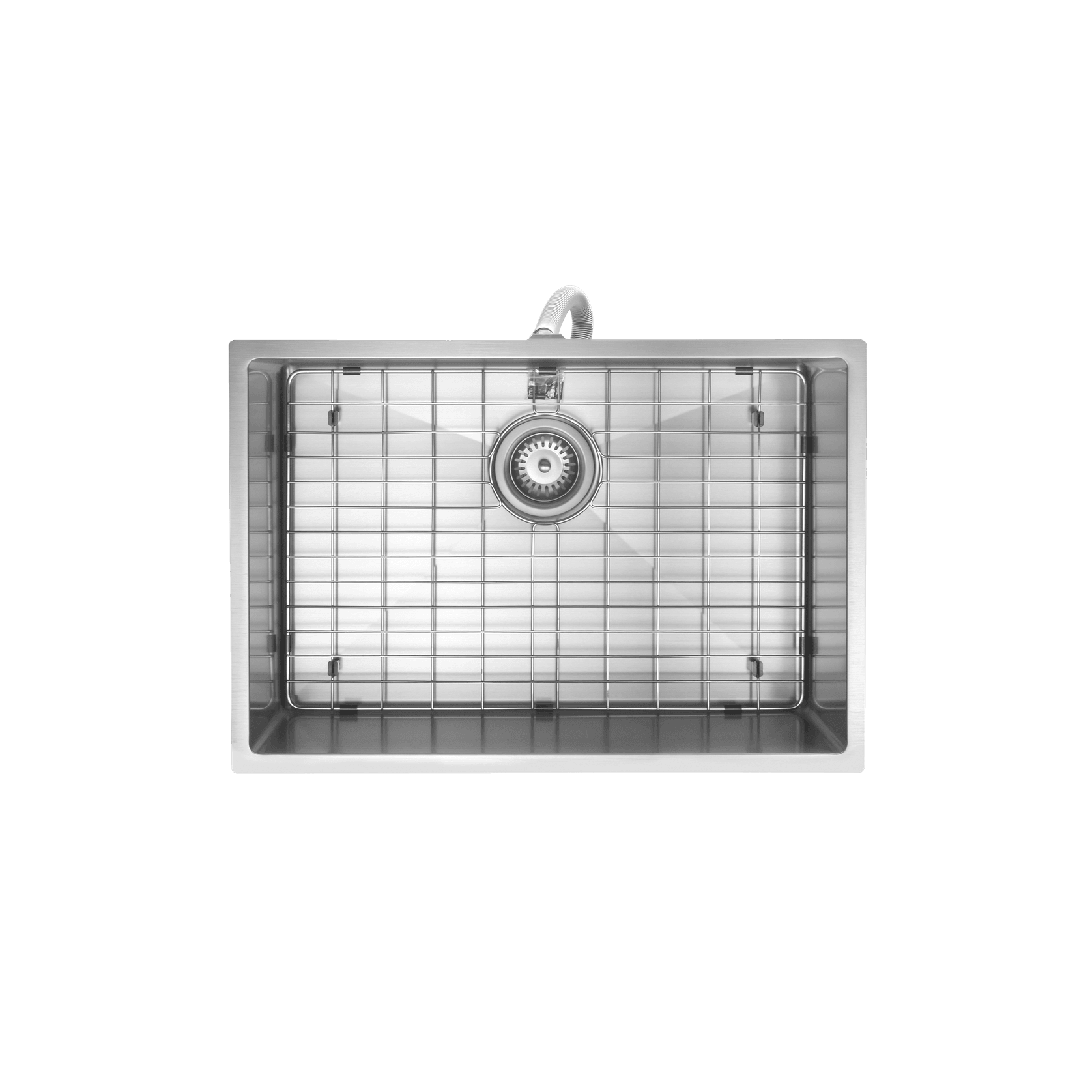 Aspen PVD 600mm Single Kitchen Sink Brushed Stainless gallery detail image