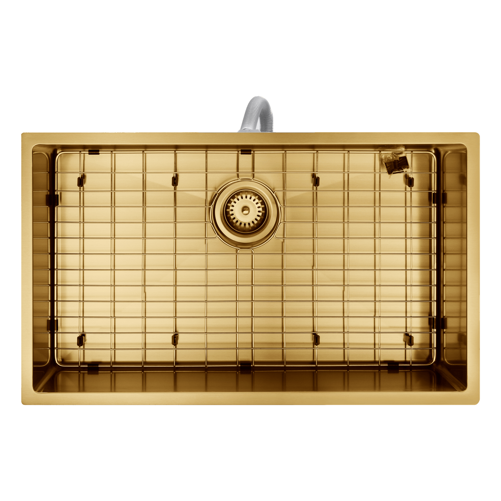Aspen PVD 700mm Single Kitchen Sink Brushed Brass gallery detail image