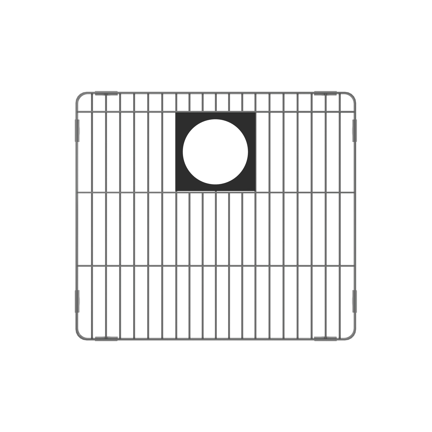 ZOMODO IntegratoQ Super Single Sink + Accessories BLACK gallery detail image