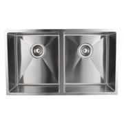 Stainless Steel Double Kitchen Sink Chrome gallery detail image