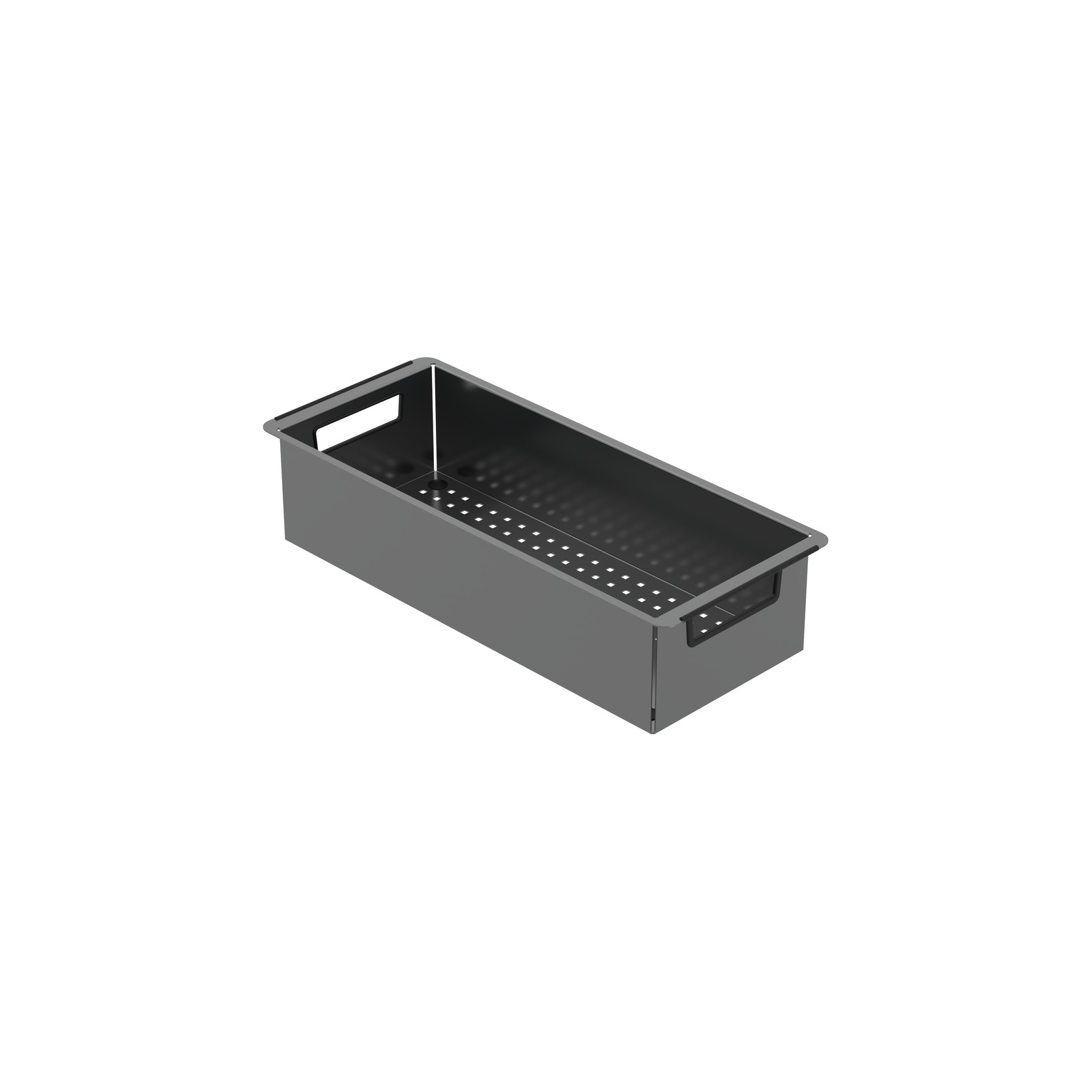 ZOMODO IntegratoQ Super Single Sink + Accessories BLACK gallery detail image