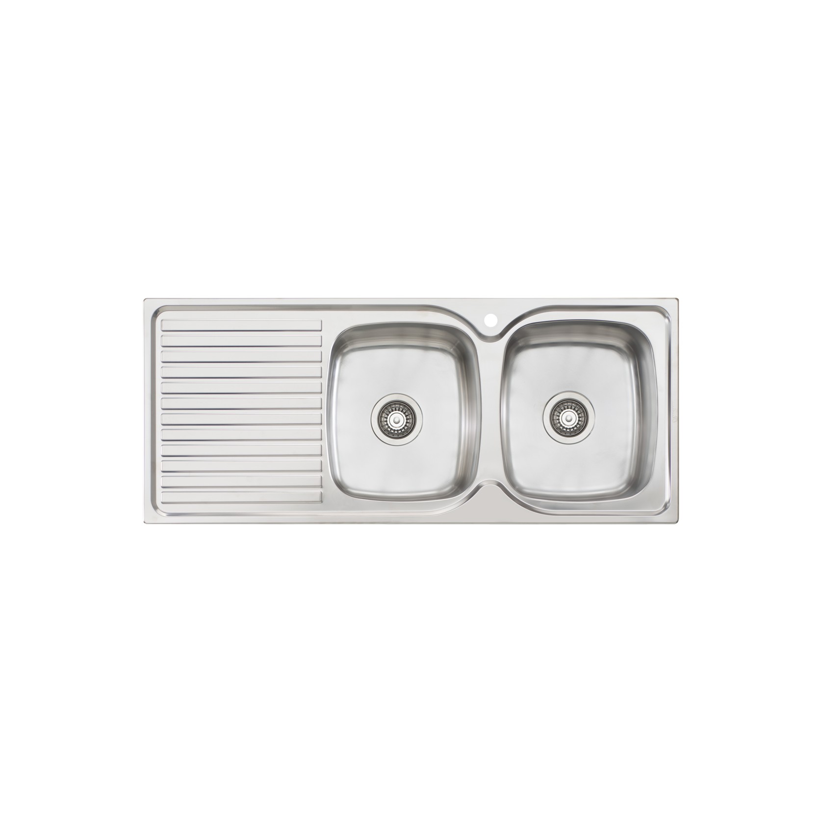 Endeavour Double Bowl Sink With Drainer gallery detail image