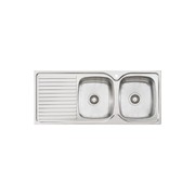 Endeavour Double Bowl Sink With Drainer gallery detail image