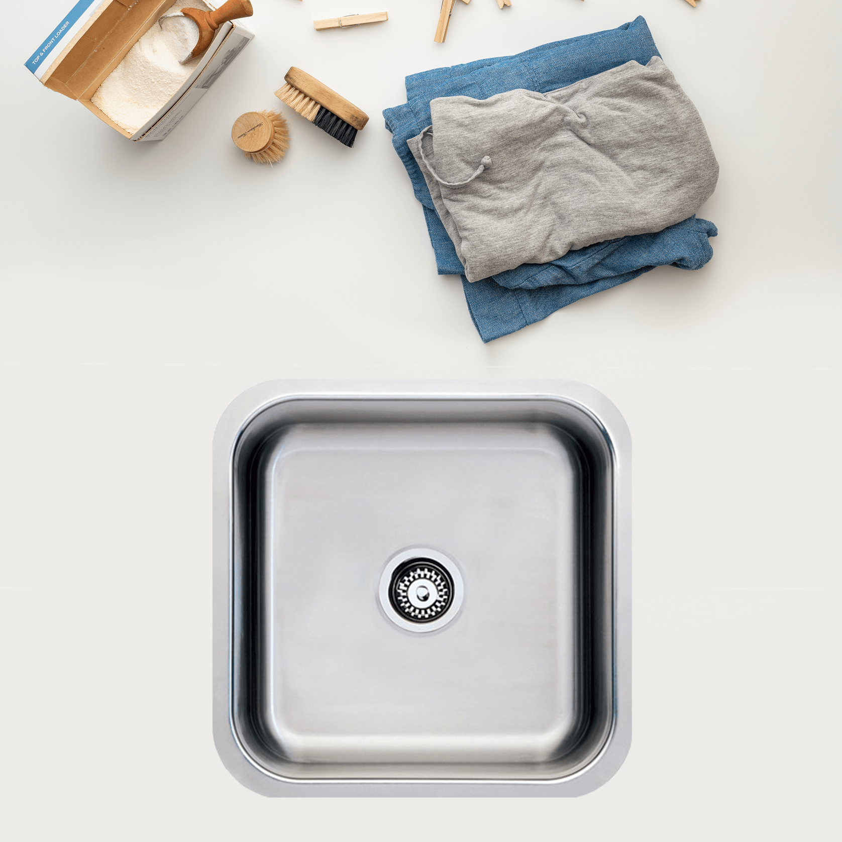 Stainless Steel Laundry Sinks by Mercer gallery detail image