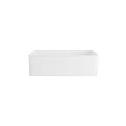 Hartley Single Farmhouse Fireclay Sink | Gloss White gallery detail image