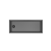 ZOMODO IntegratoQ Super Single Sink + Accessories BLACK gallery detail image
