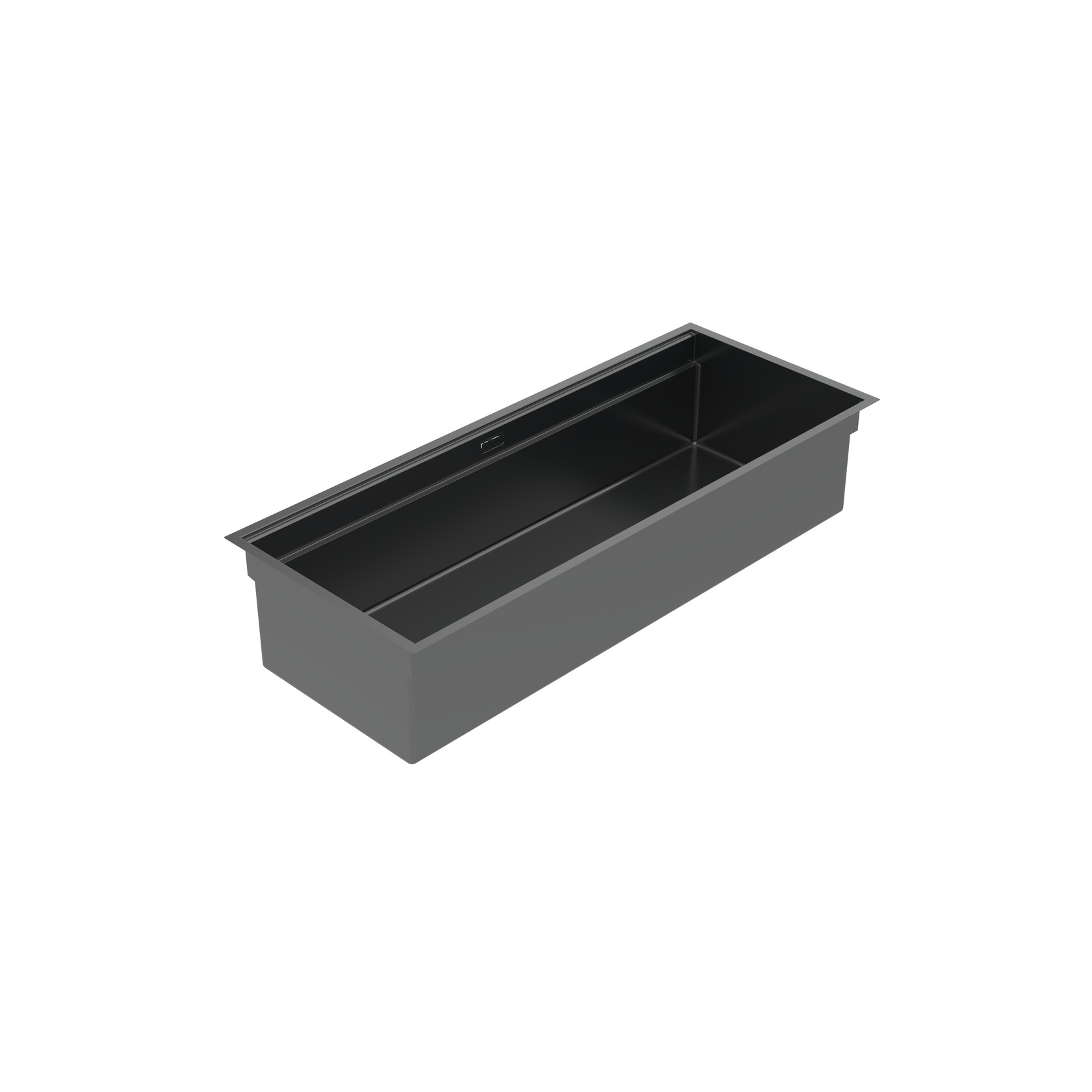 ZOMODO IntegratoQ Super Single Sink + Accessories BLACK gallery detail image