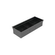 ZOMODO IntegratoQ Triple Bowl + Accessories BLACK gallery detail image