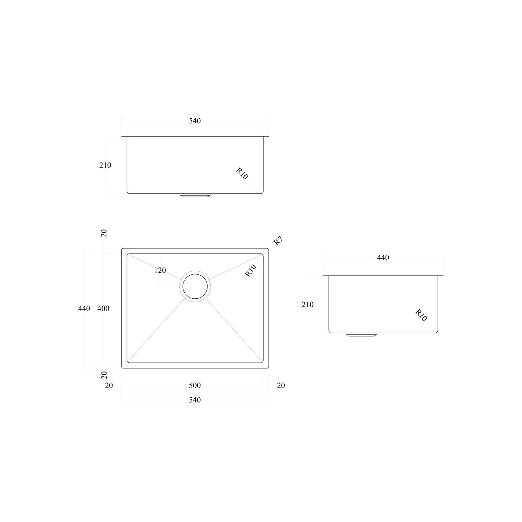 Code Aura 500 Granite Sink gallery detail image