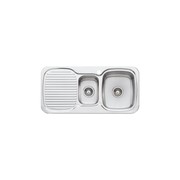 Lakeland 1 & 1/2 Bowl Sink With Drainer gallery detail image