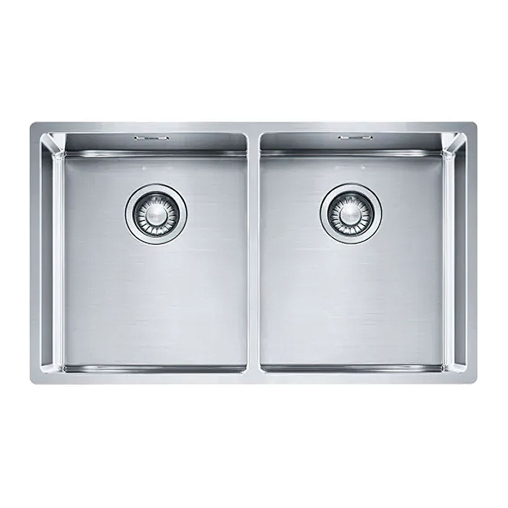 Franke Bolero Double Bowl Sink - Stainless Steel gallery detail image