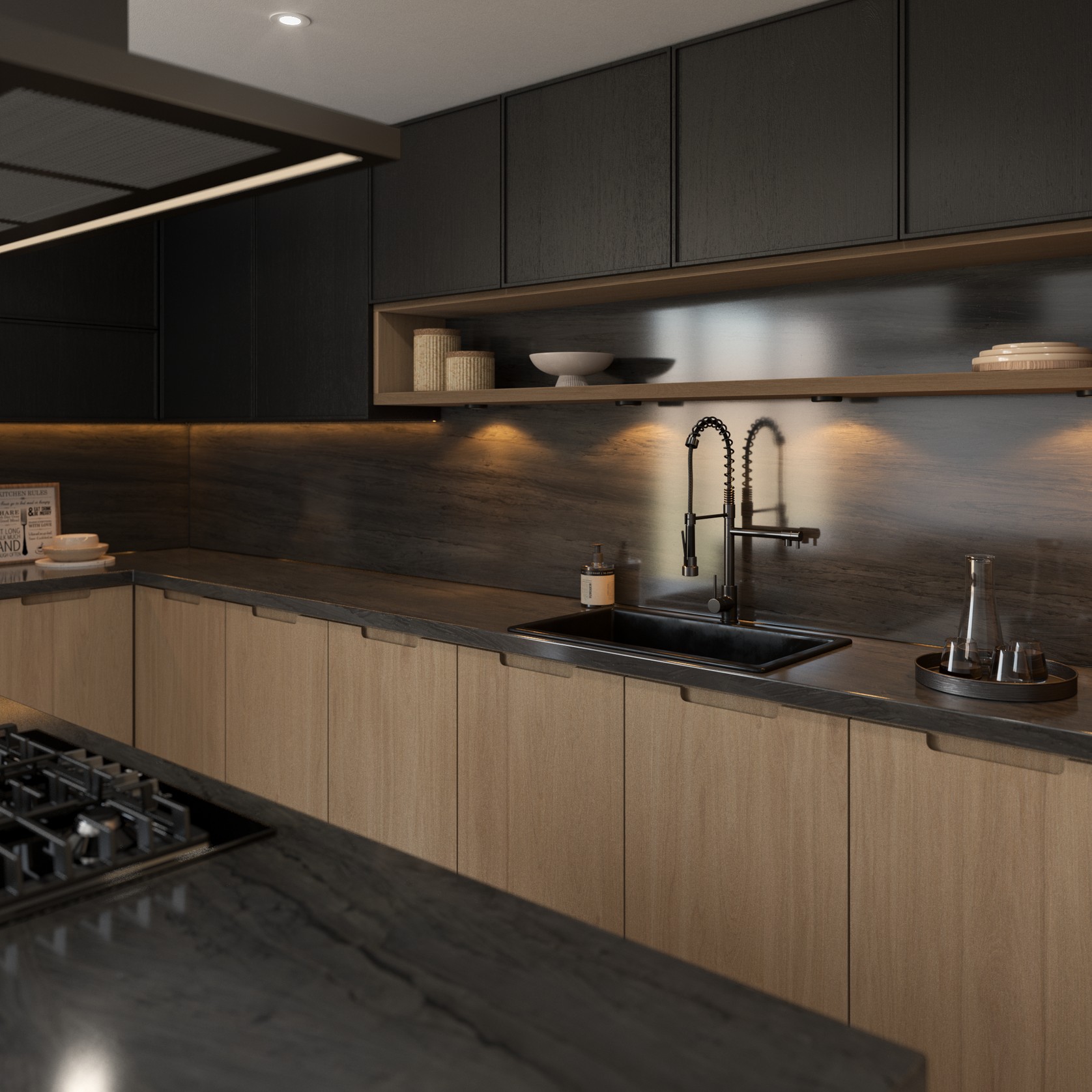 Maurice 813x483 Matte Black Fireclay Single Bowl Sink gallery detail image