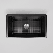 Maurice 813x483 Matte Black Fireclay Single Bowl Sink gallery detail image