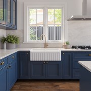 Bronwen 835x459 Farmhouse Fireclay Double Bowl Sink gallery detail image