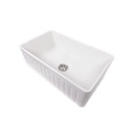 Elodie 760x459 Farmhouse Fireclay Single Bowl Sink gallery detail image