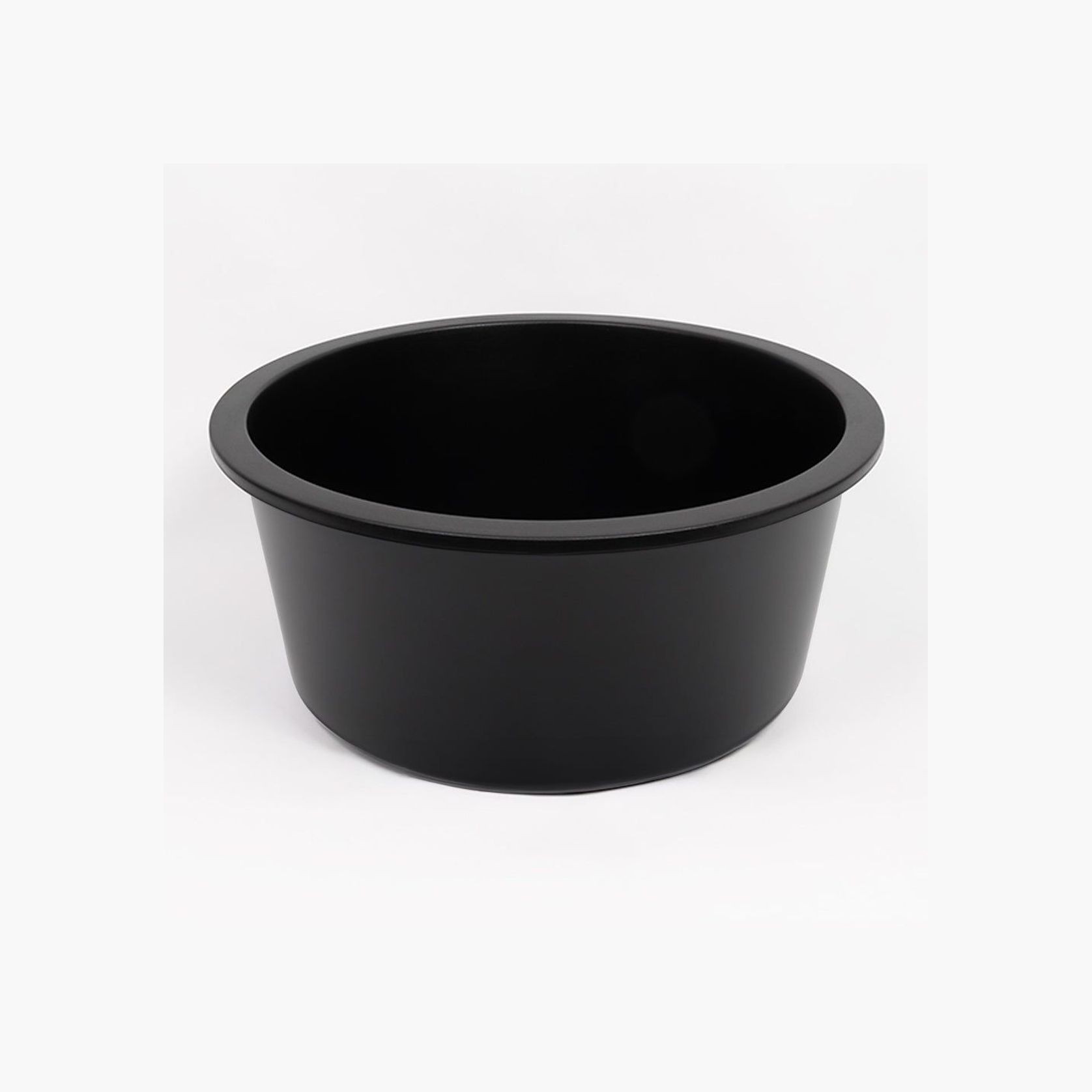 Douglas 460x460 Black Granite Circle Single Bowl Sink gallery detail image