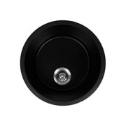 Douglas 460x460 Black Granite Circle Single Bowl Sink gallery detail image