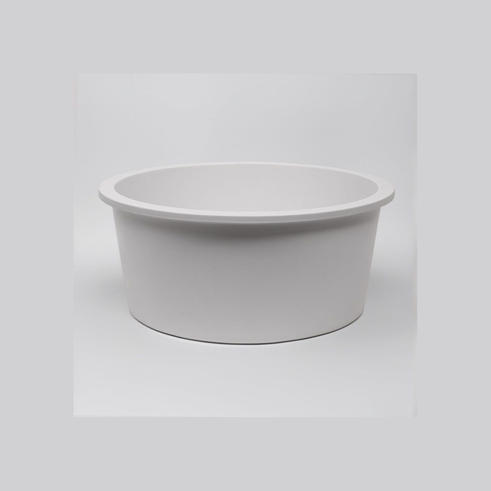 Douglas 460x460 White Granite Circle Single Bowl Sink gallery detail image