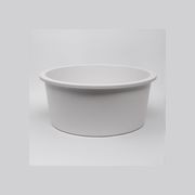 Douglas 460x460 White Granite Circle Single Bowl Sink gallery detail image