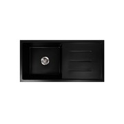 Randall 1000x500 Black Granite Drainboard Sink gallery detail image