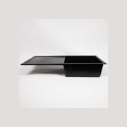 Randall 1000x500 Black Granite Drainboard Sink gallery detail image