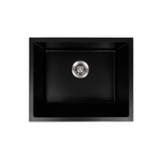 Donald 560x445 Black Granite Square Single Bowl Sink gallery detail image
