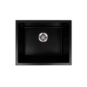 Donald 560x445 Black Granite Square Single Bowl Sink gallery detail image