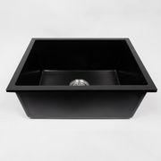 Donald 560x445 Black Granite Square Single Bowl Sink gallery detail image