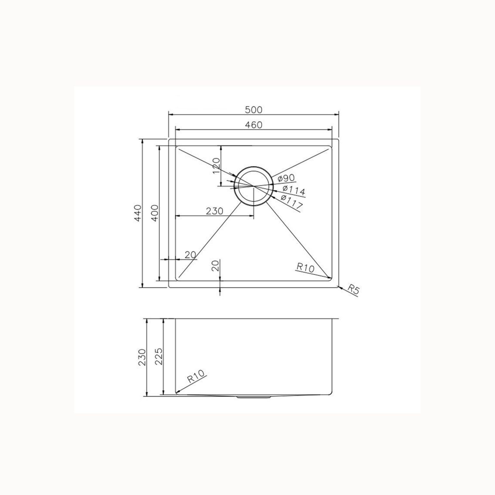 TWM1G | S/S Kitchen Sink Single Bowl gallery detail image