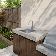 Niles 450x450 Alfresco 316 Stainless Steel Sink gallery detail image