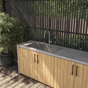 Paxton 900x450 Alfresco 316 Stainless Steel Sink gallery detail image