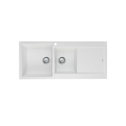 Santorini 1 & 3/4 Bowl Topmount Sink With Drainer gallery detail image