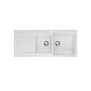 Santorini 1 & 3/4 Bowl Topmount Sink With Drainer gallery detail image