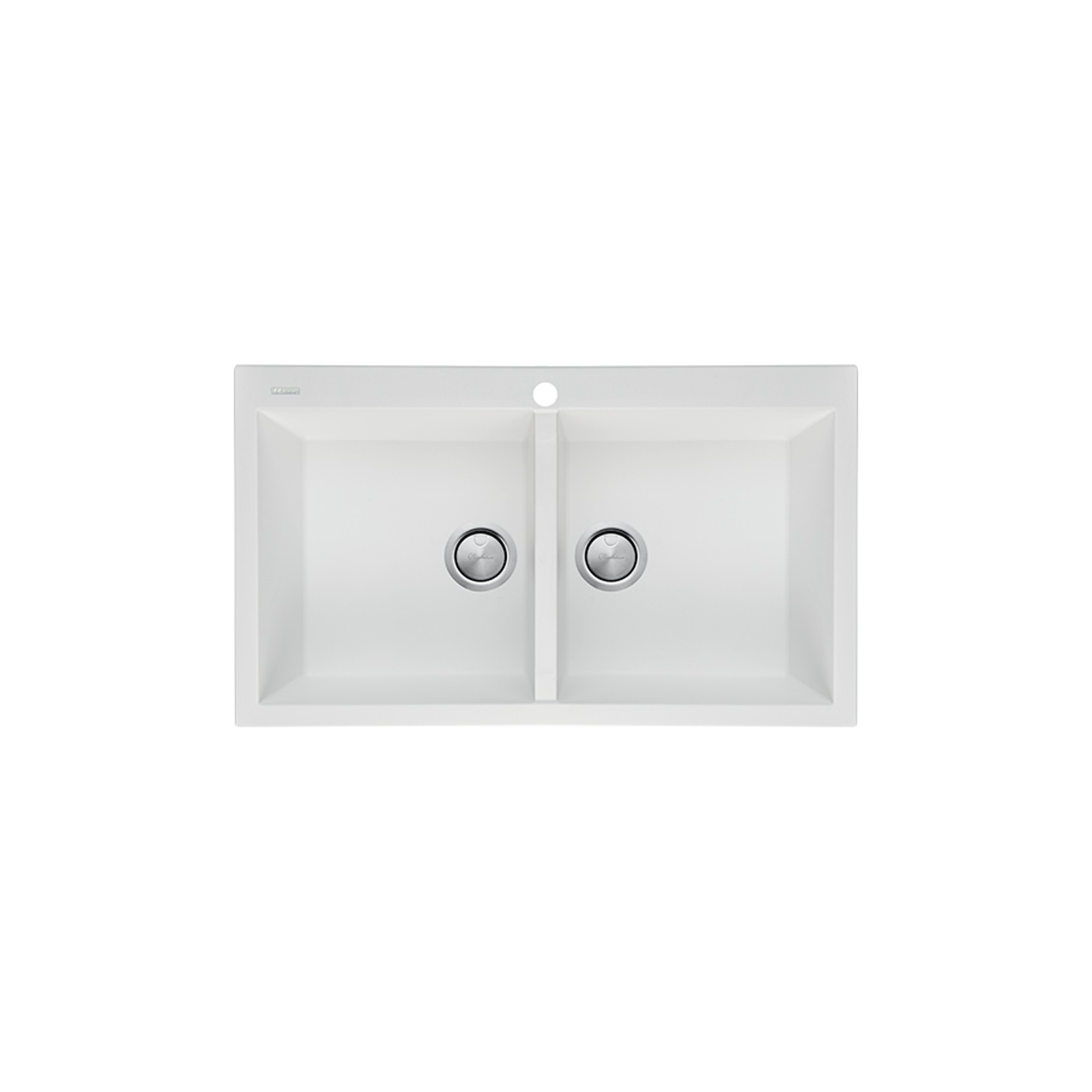 Santorini Double Bowl Topmount Sink gallery detail image