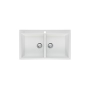 Santorini Double Bowl Topmount Sink gallery detail image