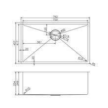 TWM3B  | Stainless Steel Kitchen Sink Single gallery detail image