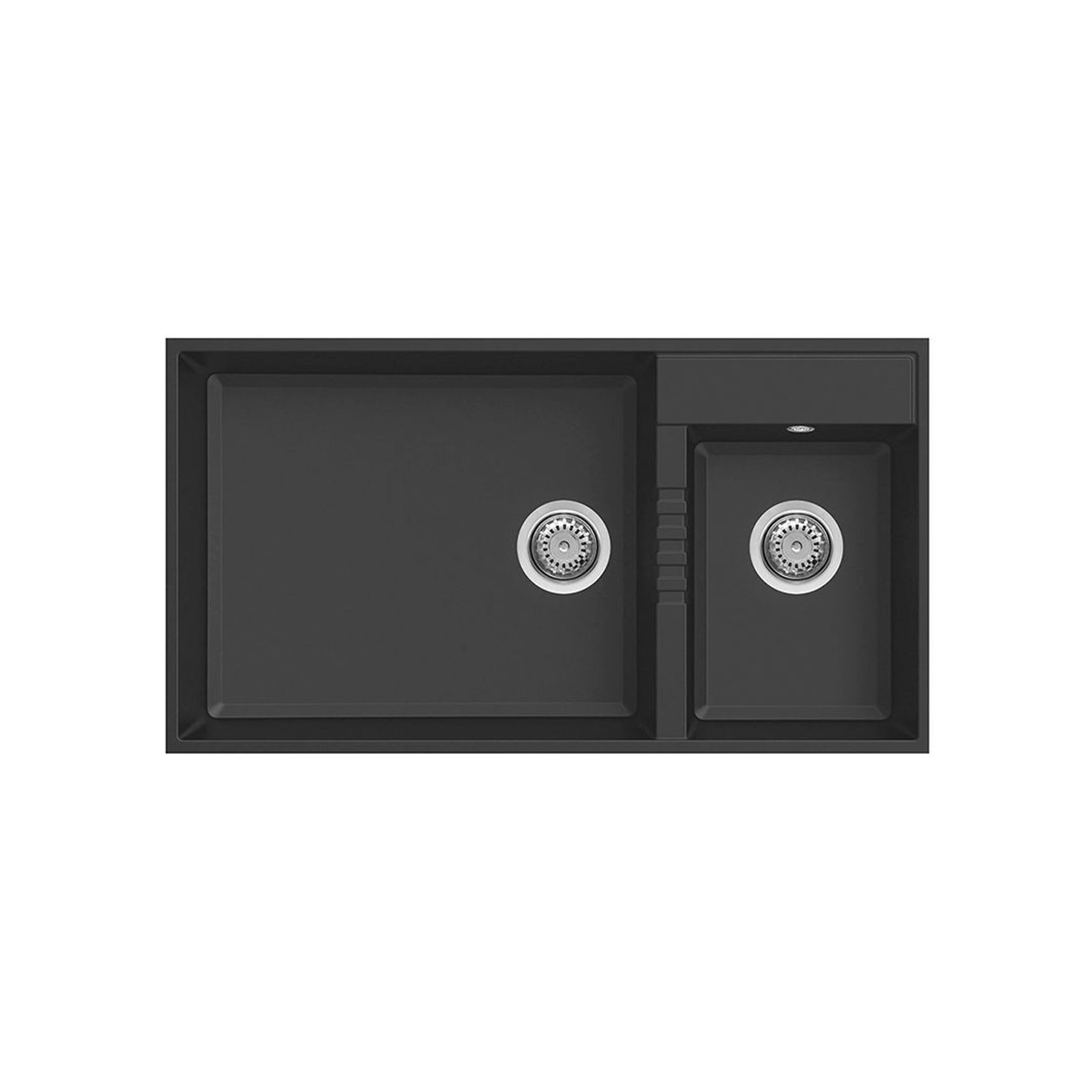 Elleci Square Large Capacity Granite Sink Undermount gallery detail image