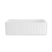 Large Butlers sink fluted fireclay 828mm - TK3318T gallery detail image