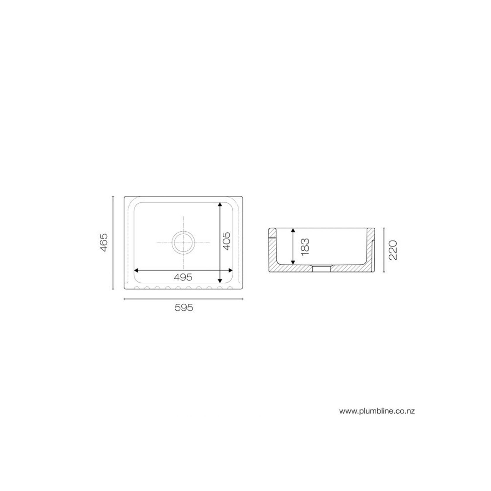Bowland 600 Butler Sink gallery detail image