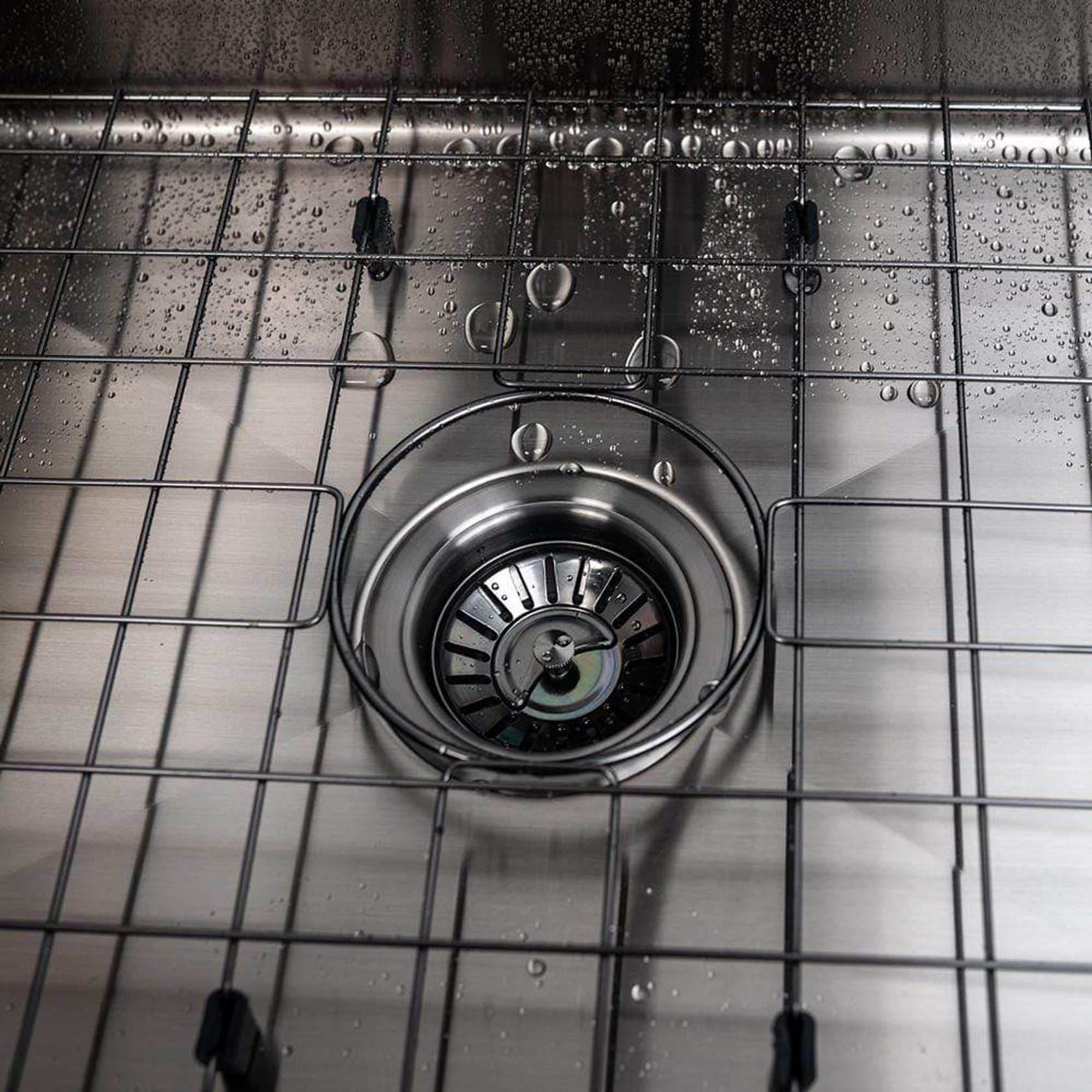 Brushed Gunmetal Avisa 700x450 Large Single Bowl Sink gallery detail image
