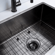 Brushed Gunmetal Cody 950x450 Single Bowl w Drain Board Sink gallery detail image