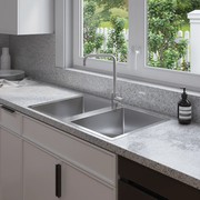 Jack 820x500 Double Bowl Tap Landing Sink gallery detail image