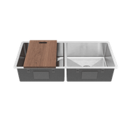 Lucas 975x450 Double Bowl Sink gallery detail image