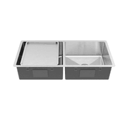 Lucas 975x450 Double Bowl Sink gallery detail image