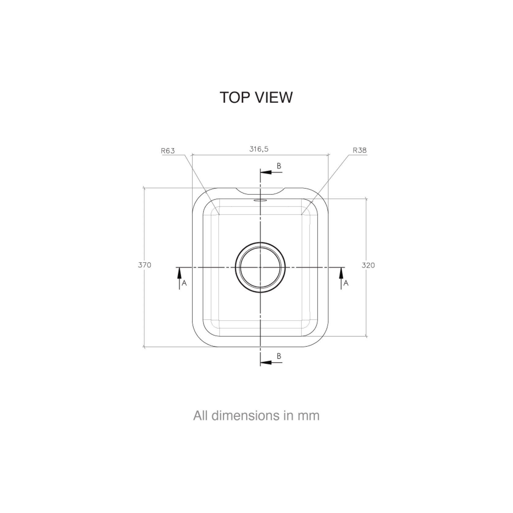 809 Integrated Sink gallery detail image