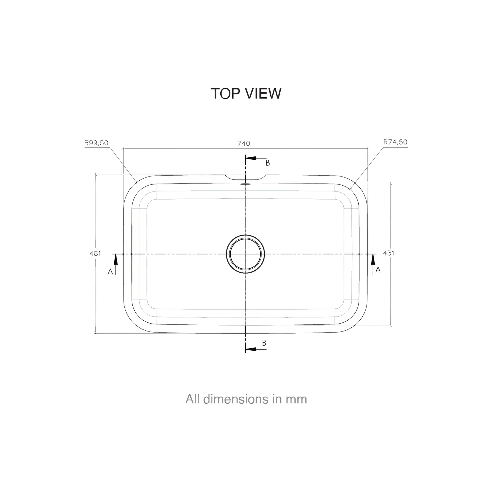 881 Integrated Sink gallery detail image
